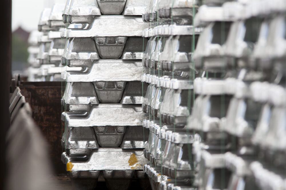 Aluminum ingots